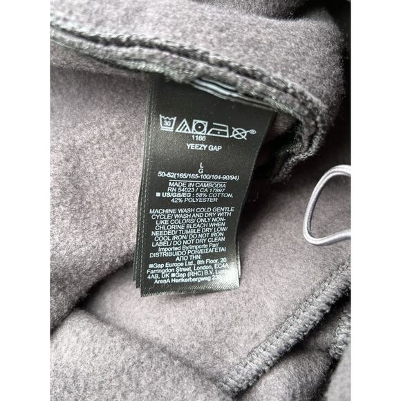 SUMMER SALE Yeezy Gap Balenciaga Sweatpants Black Size Large - Picture 8 of 10